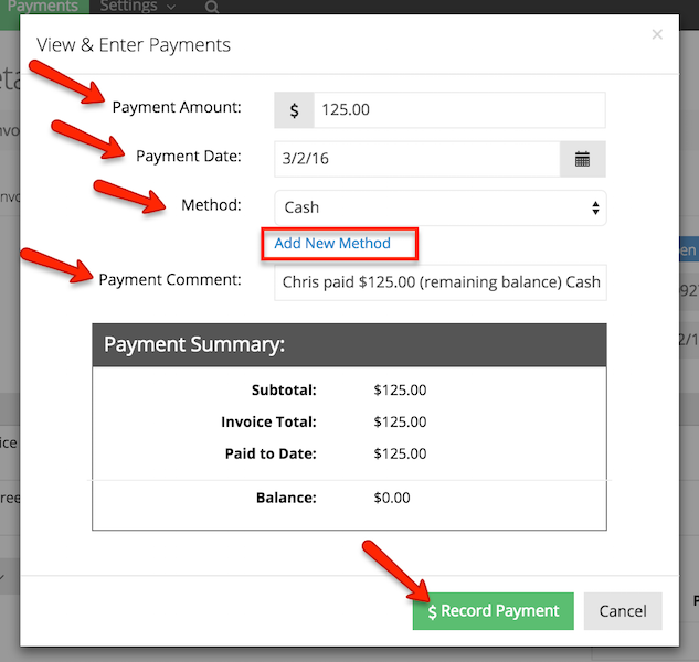 Feature Focus: Manage Payments and Invoices for Your Appointments-8