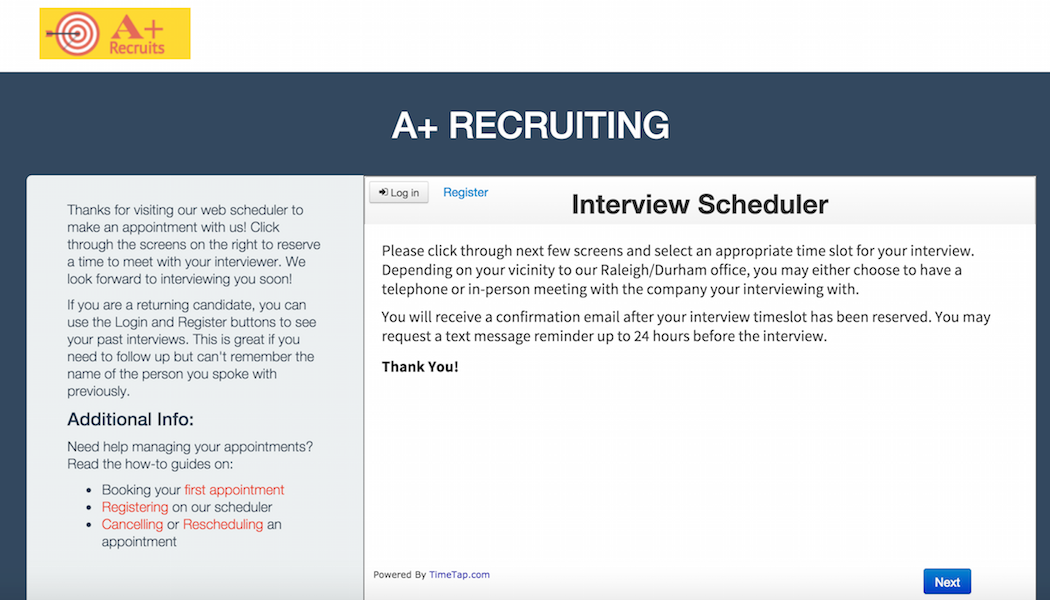 How to Link Businesses to Candidates in Online Interview Scheduling-9