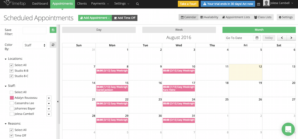 Online Appointment Scheduling Best Practices: Which Calendar View is Best for Me?-10
